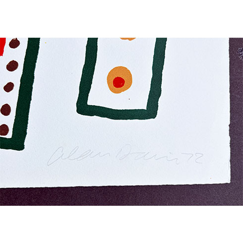 En venta Litografía firmada de Alan Davie, Sin Título, comprar