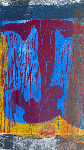 En venta Xilografía de Gerhard Altenbourg, Ariadne, detalle obra gráfica