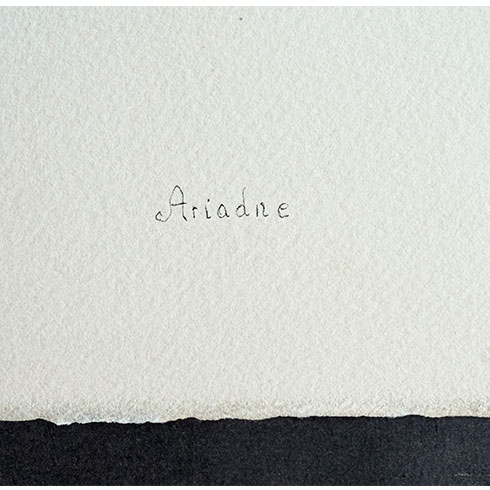 En venta Xilografía numerada de Gerhard Altenbourg, Ariadne, comprar