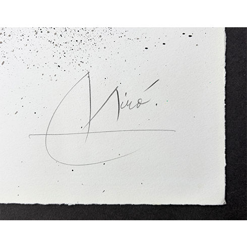 Litografía de Joan Miró, Liberté des Libertés, comprar obra gráfica firmada en venta, precio