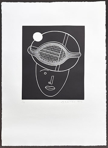 Grabado en venta de Eduardo Arroyo, Conde de Godo