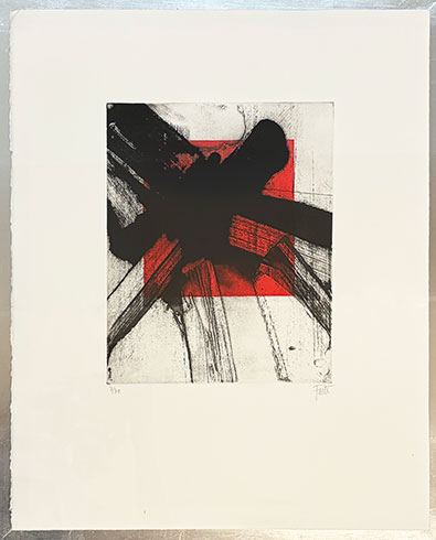 En venta Grabado al Aguafuerte y Punta Seca de Luis Feito, III Tercer Milenio. Siglo XXI. San Juan de la Cruz #2, firmada y numerada a mano, precio, comprar